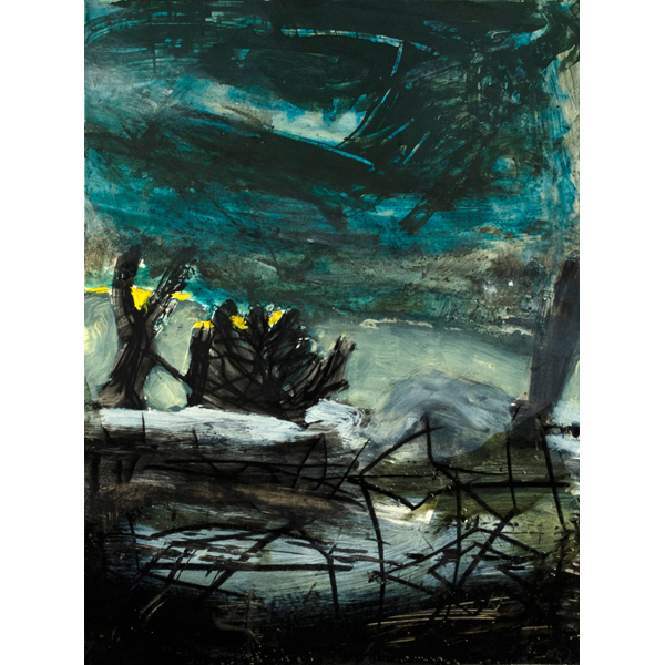 Michael Jensen, paintings: Brambles