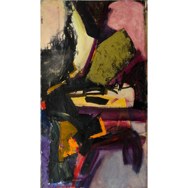 Michael Jensen, paintings: Elsa on the Phone