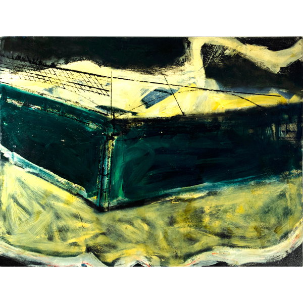 Michael Jensen, paintings: The Fence