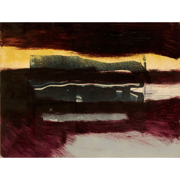 Michael Jensen, paintings: Purple View