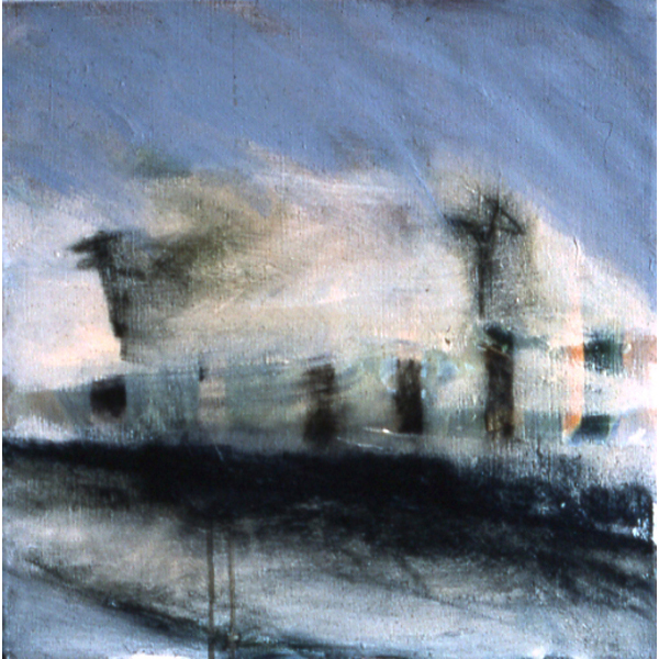 Michael Jensen, paintings: Seawall