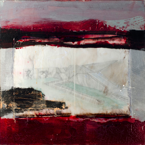 Michael Jensen, paintings: Fountain
