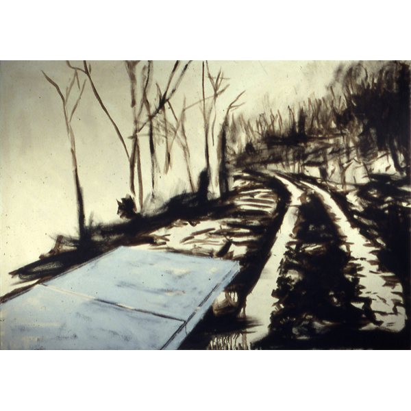 Michael Jensen, paintings: The Platform