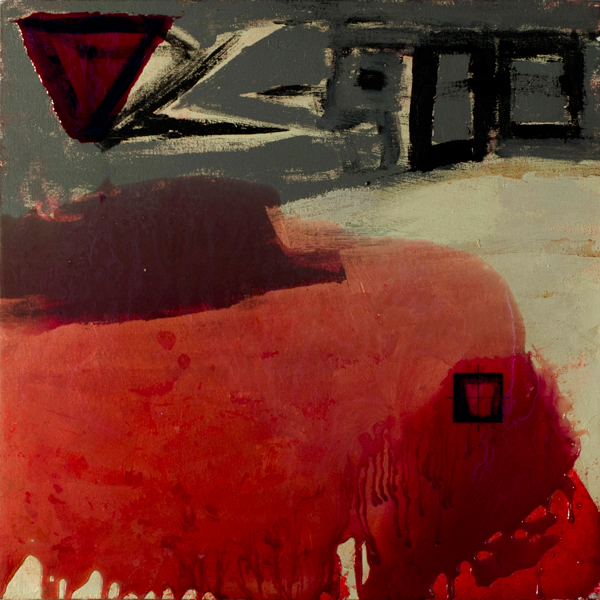 Michael Jensen, paintings: The Red Triangle