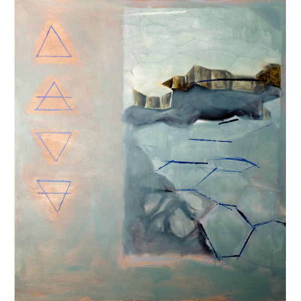 Michael Jensen, paintings: The Road Plan