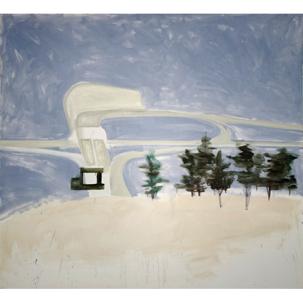 Michael Jensen, paintings: Turnpike
